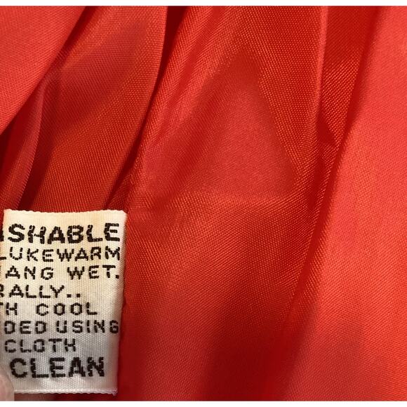 Obermeyer 80s Ski Vest–Blue/Red, Made in British Hong Kong (Juniors L, Vintage) - Picture 9 of 9